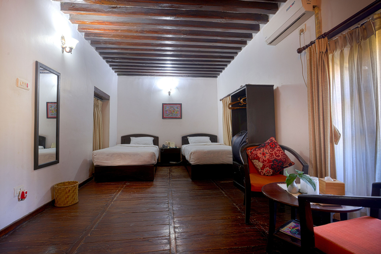 Bedroom 2, Hukum Darbar Restaurant & Hotel, Bagmati
