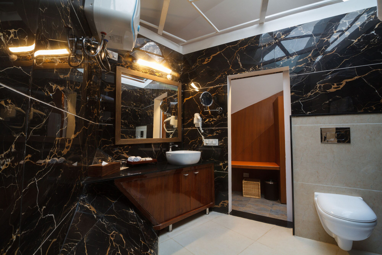 Bathroom 5, Tree of Life Eila Art Hotel, Kullu