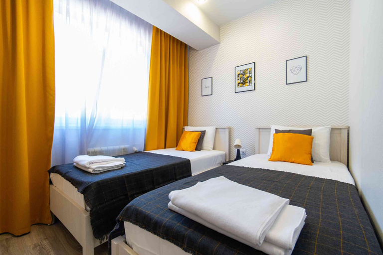 Bedroom 3, More Apartments na Estonskoy 37-2, Sochi gorsovet