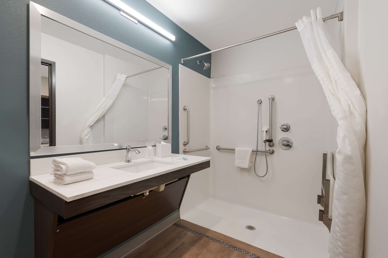 Bathroom 5, WoodSpring Suites Phoenix-Deer Valley, Maricopa