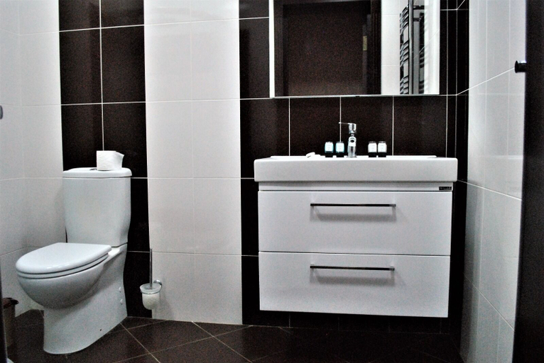 Bathroom 2, Apartment on Murtuza Mukhtarov 185-113, Baku