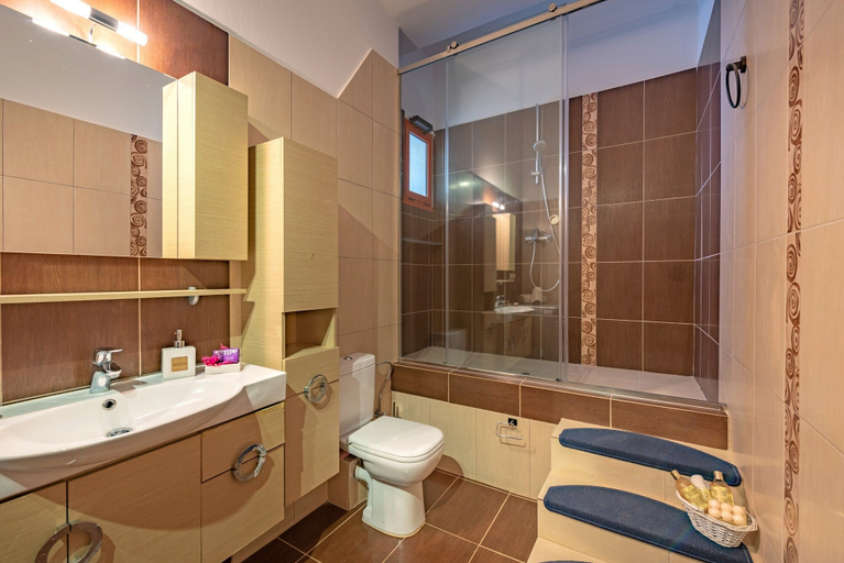 Bathroom 5, Nisaki Villa, Ionian Islands