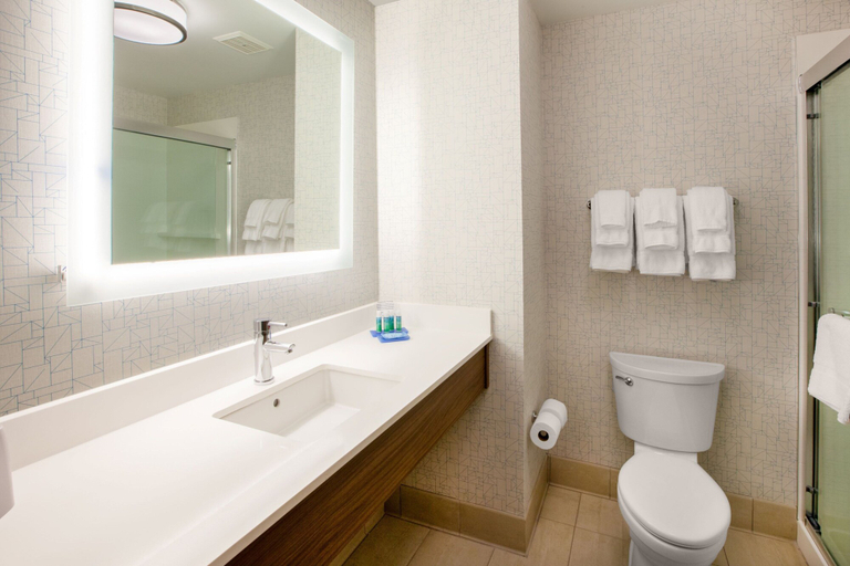 Bathroom 5, Holiday Inn Express IRWIN (PA TPK EXIT 67) by IHG, Westmoreland