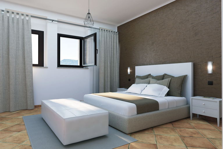 Bedroom 2, Villa Santadi Hotel, Carbonia-Iglesias