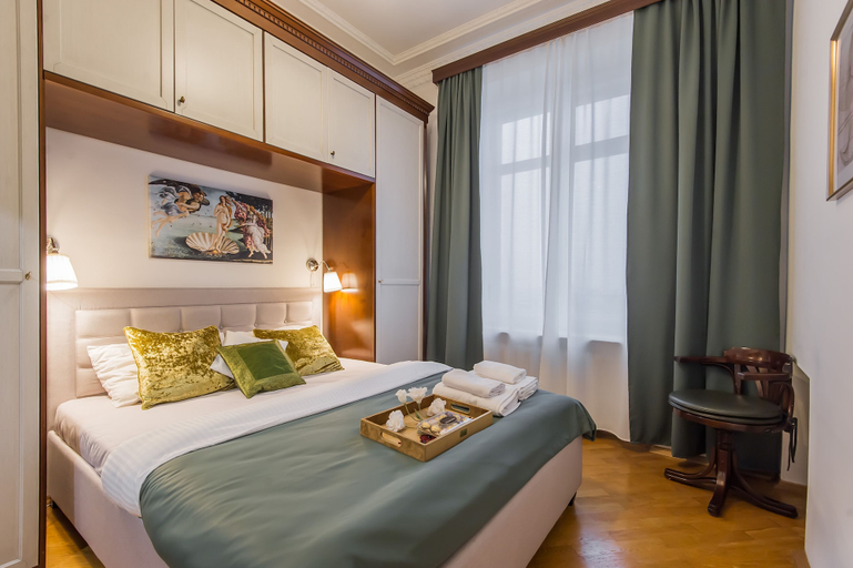 Bedroom 2, GM Apartment Kudrinskaya Square 1, Northern