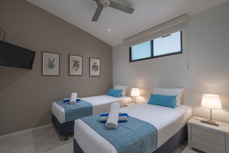 Bedroom 3, Saltwater Luxury Apartments, Douglas