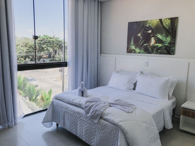 Bedroom 3, Hotel Recanto dos Dinossauros, Penha