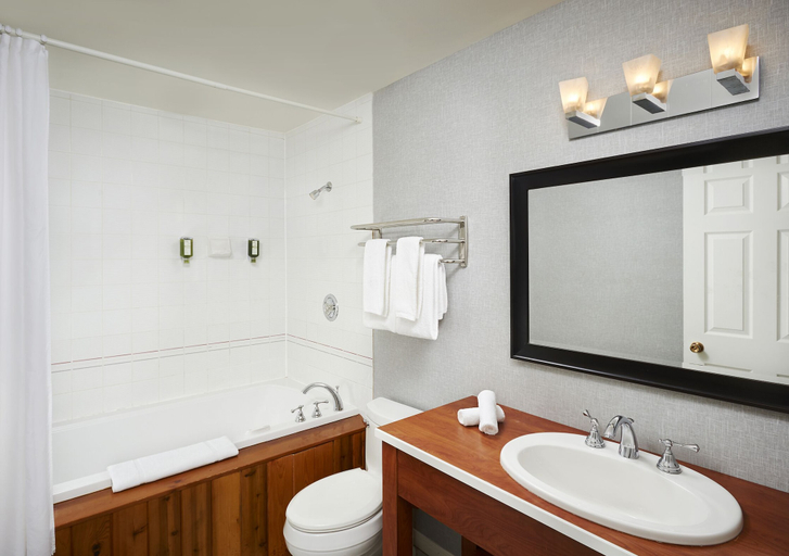 Bathroom 4, Sir Sam's Inn & Waterspa - Adults Only, Haliburton