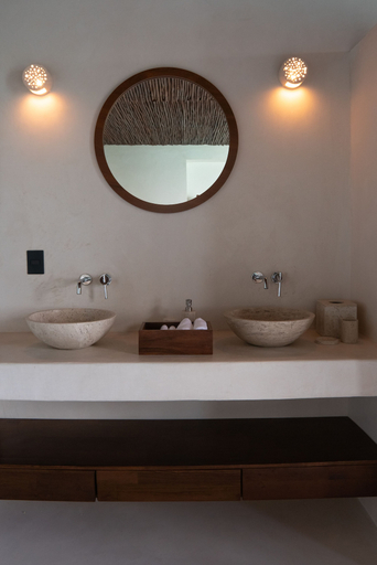 Bathroom 4, Puerta del Cielo Hotel Origen, Othón P. Blanco