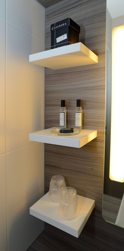 Bathroom 3, Logis Hôtel Le Parc de Geoffroy, Puy-de-Dôme