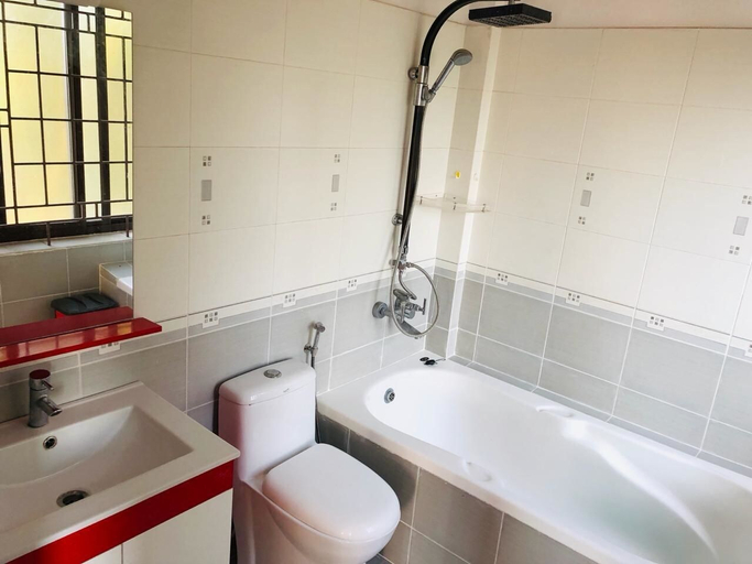 Bathroom shower, Mavstay Apartment, Bagmati