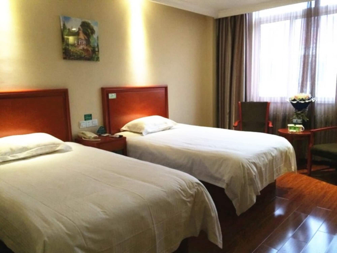 Bedroom 5, GreenTree Inn Jinan Gaoxin District Suncun New District Express Hotel, Jinan