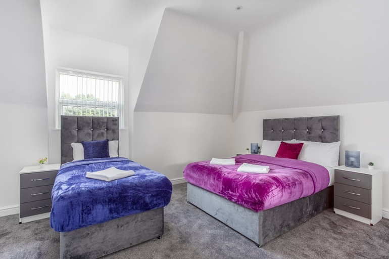Bedroom 3, Dusties Hotel, Rotherham
