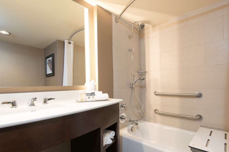 Bathroom 5, DoubleTree by Hilton Schenectady Downtown, Schenectady