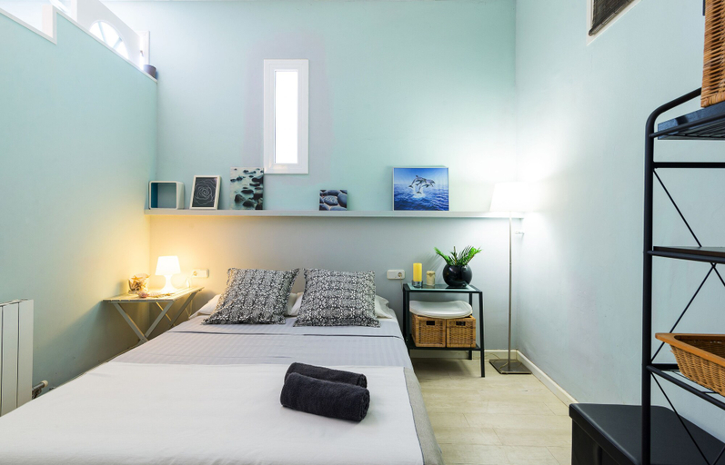 Bedroom 2, Chic loft mar y montaña, Barcelona