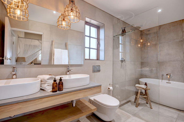 Bathroom 4, Garden Route Game Lodge, Eden