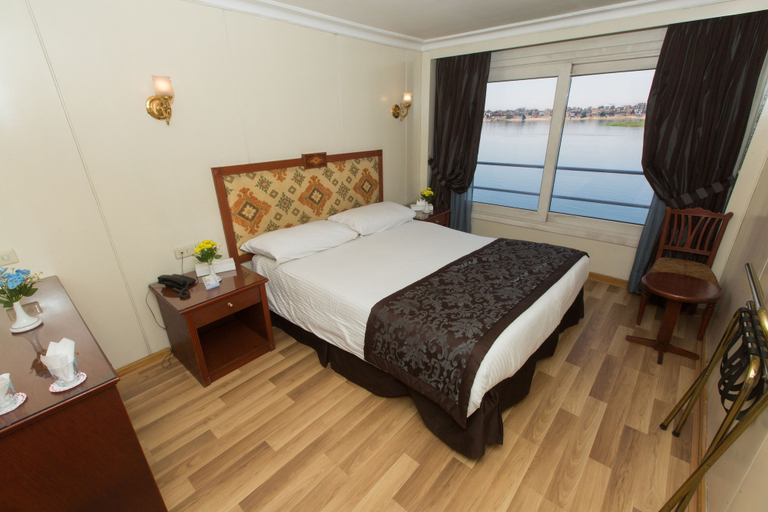 Bedroom 4, MS Nile Azur, Luxor-Luxor 7 Nts Cruise Sat-Sat, Luxor