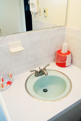 Bathroom 4, Red Carpet Inn & Suites, Grafton