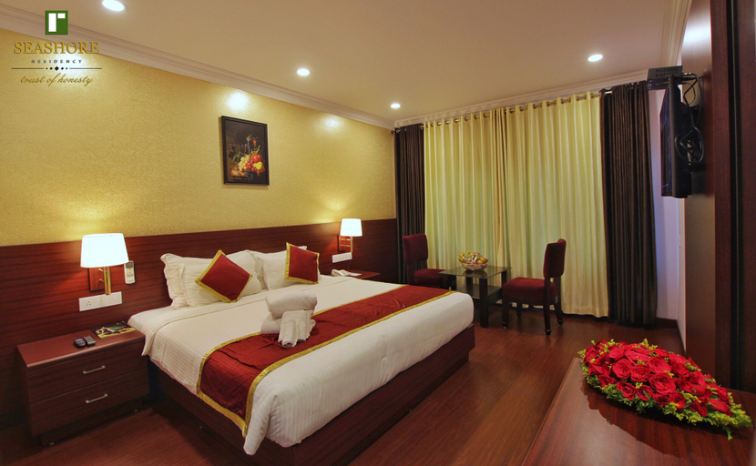 Bedroom 3, Seashore Residency, Thrissur
