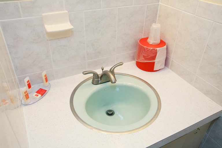 Bathroom 4, Red Carpet Inn & Suites, Grafton