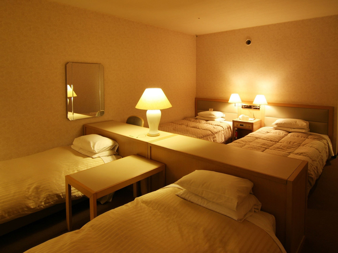 Bedroom 4, Hotel Tangram, Shinano