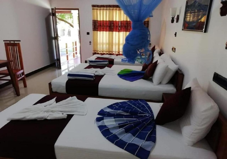 Bedroom 4, Esha Beach Resort Rooms, Trincomalee Town and Gravets