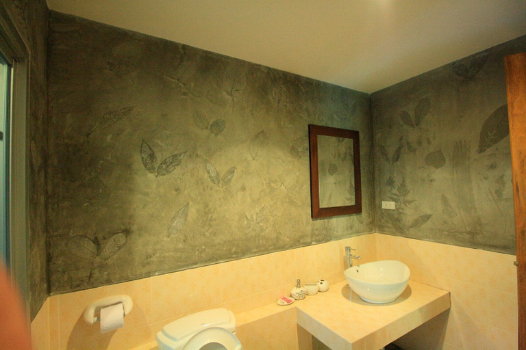 Bathroom 4, Aonang Lake Side Bungalow, Mueang Krabi
