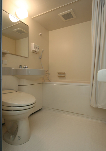 Bathroom 4, Laxio-Inn, Machida