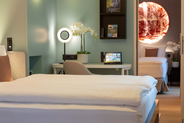 Bedroom 2, Cascada Boutique Hotel, Luzern