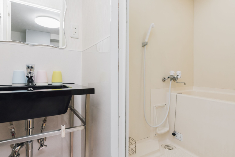 Bathroom 3, AFP Shimanouchi J Apartment, Osaka