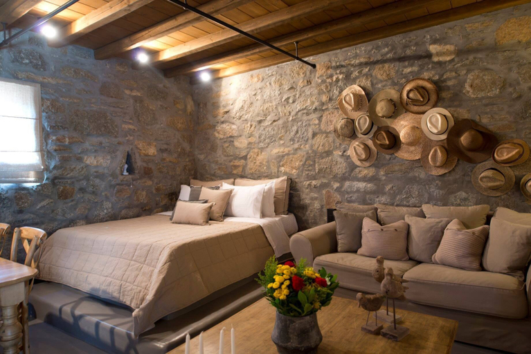 Bedroom 2, Mykonian Studios, South Aegean