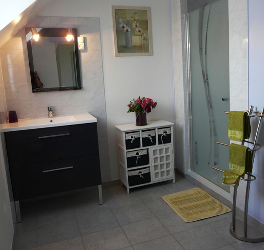 Bathroom 5, Chambres d'hôtes le Pot au Lait, Mayenne