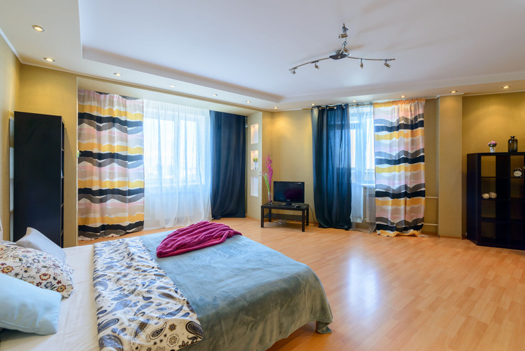 Bedroom 3, Apartments on Pionerskaya, Sankt-Peterburg gorsovet