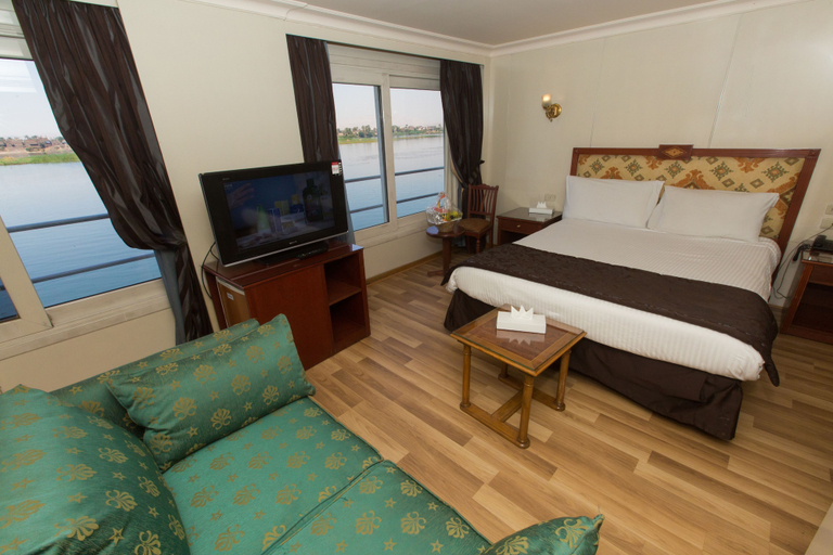 Bedroom 3, MS Nile Azur, Luxor-Luxor 7 Nts Cruise Sat-Sat, Luxor