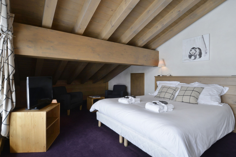 Bedroom 2, Résidence Carlina by Les Etincelles, Savoie