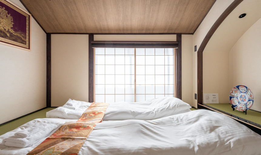 Bedroom 2, KumoMachiya Goshohigashi, Kyoto