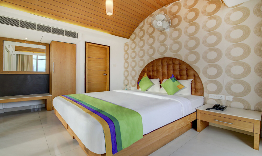 Bedroom 1, Treebo Trend Cilantro By The Sea, Thiruvananthapuram