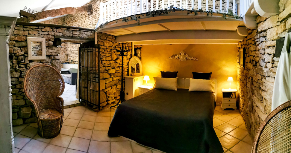 Bedroom 4, Les jardins de la Contie, Lot