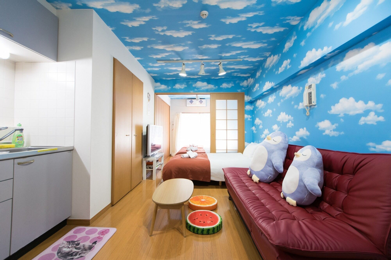 Bedroom 2, Apartment near Shibuya Station 07, Shibuya