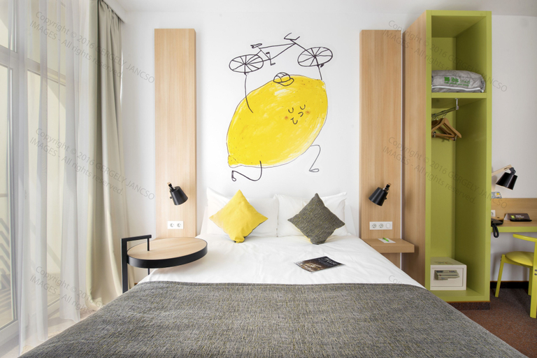 Bedroom 4, ibis Styles Budapest City, Budapesti