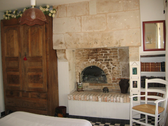 Bedroom 2, Le Moulin Bertrand, Indre-et-Loire