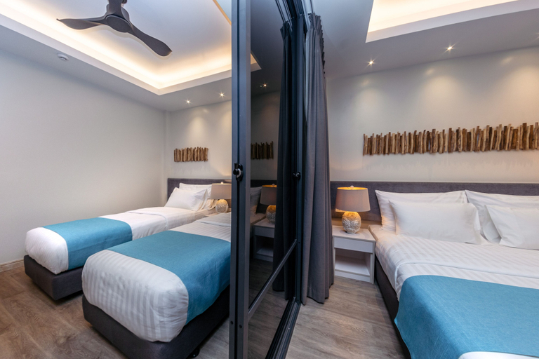 Bedroom 2, Sky Beach Maldives Hotel, Kaafu Atoll