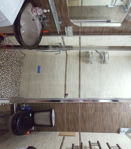 Bathroom 4, Apartment on Prosvecheniya, Sochi gorsovet