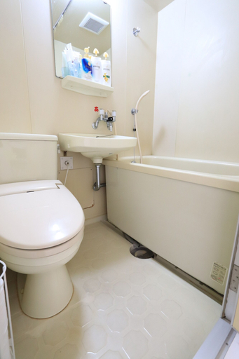 Bathroom 5, Residence Osaka Nipponbashi, Osaka