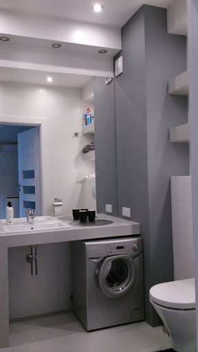 Bathroom 4, 1 bedroom Francuska Park Apartment, Katowice City
