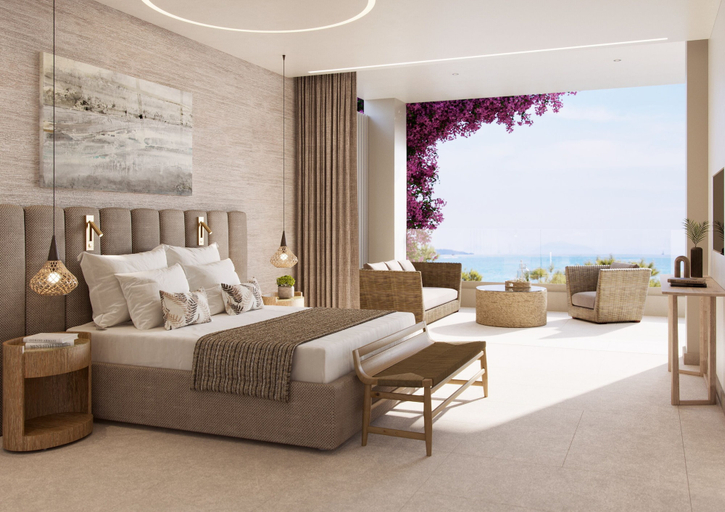 Bedroom 4, Ikos Odisia - All Inclusive, Ionian Islands