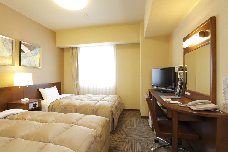 Bedroom 3, Hotel Route Inn Ichinomiya Ekimae, Ichinomiya/Owari-ichinomiya