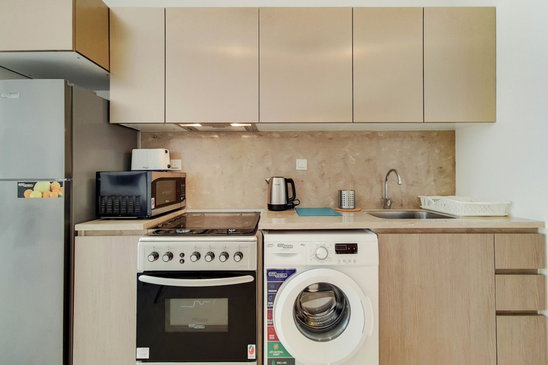 Private kitchen 4, GreenFuture - Luxe Studio In Trade Center With Downtown Views, Dubai