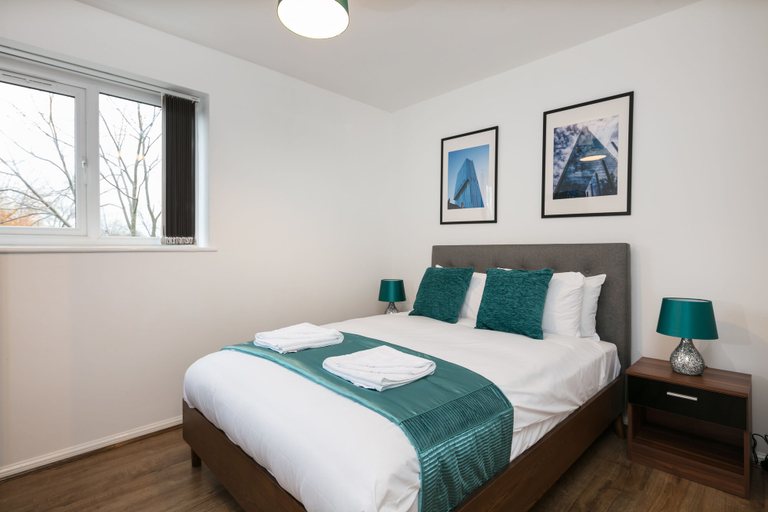 Bedroom 2, Bluestone Apartments - Riverside, Manchester
