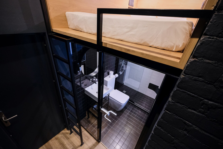Bedroom 3, InBox Capsule Hotel, Sankt-Peterburg gorsovet